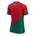 Portugal kläder Kvinnor VM 2022 Hemmatröja Kortärmad